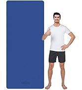 CAMBIVO Yoga Matte, Yogamatte Groß 213 x 81cm, Sportmatte Fitnessmatte Rutschfest Extra Lang und ...